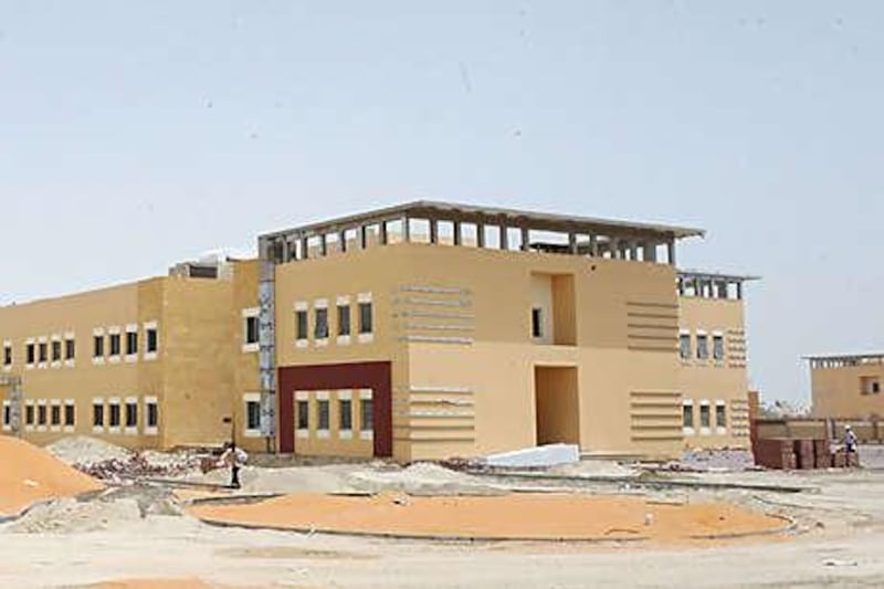 The newly built Al Marfa school in Al Gharbia will accommodate 748 pupils, boths boys and girls, in grades one to five.