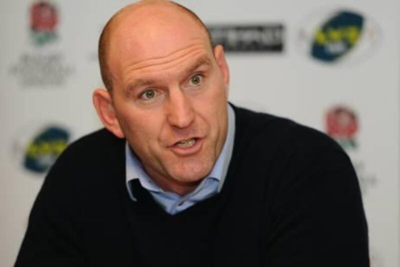 LONDON, ENGLAND - JANUARY 05:  Wasps Board Director Lawrence Dallaglio announcing that the LV=Cup clash between London Wasps and Harlequins on January 30th will take place in Abu Dhabi during a London Wasps Press Conference at Twickenham Stadium on January 5, 2011 in London, England.  (Photo by Mike Hewitt/Getty Images) *** Local Caption ***  GYI0062945584.jpg