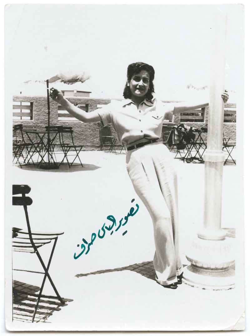 Asmahan, photographed about 1930 in Beirut. The Arab Image Foundation.

Born Amal al-Atrash in Syria in 1912, Asmahan moved to Egypt at the age of 3. She quickly became a music star after her debut at the Cairo Opera House as a teenager and went on to sing the compositions of some of the great artists of the era. Her voice was considered one of the few to rival that of Umm Kulthum. Asmahan’s personal life was fraught with failed marriages, suicide attempts, rumoured affairs and an alleged espionage role in the Second World War, which made her death at 31 in a car accident a source of mystery and rumours for decades.