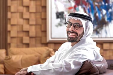 Mohamed Al Mubarak believes Abu Dhabi will become a hub of filmmaking for the Arab world. Victor Besa / The National