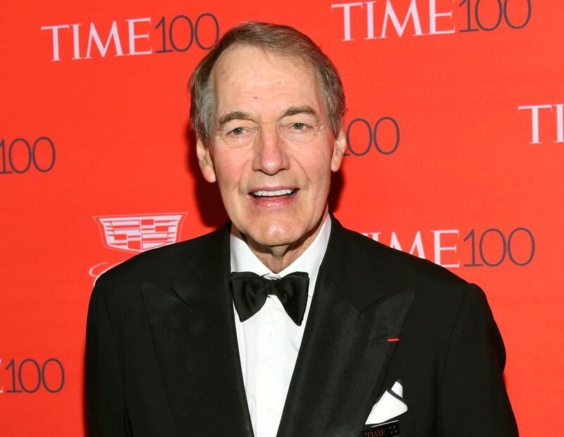 FILE - In this April 26, 2016 file photo, Charlie Rose attends the TIME 100 Gala, celebrating the 100 most influential people in the world in New York.  The Washington Post says eight women have accused television host Charlie Rose of multiple unwanted sexual advances and inappropriate behavior. CBS News suspended Charlie Rose and PBS is to halt production and distribution of a show following the sexual harassment report.  (Photo by Evan Agostini/Invision/AP, File)