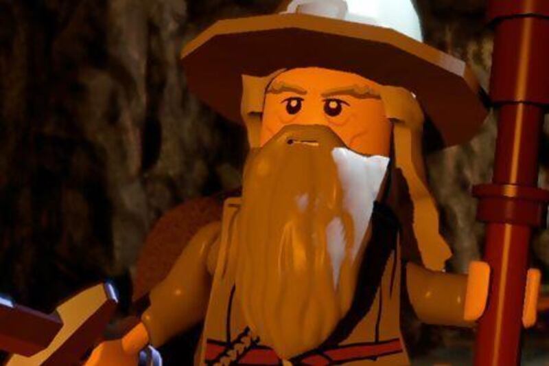 The giggles come thick and fast in Lego The Lord of the Rings.