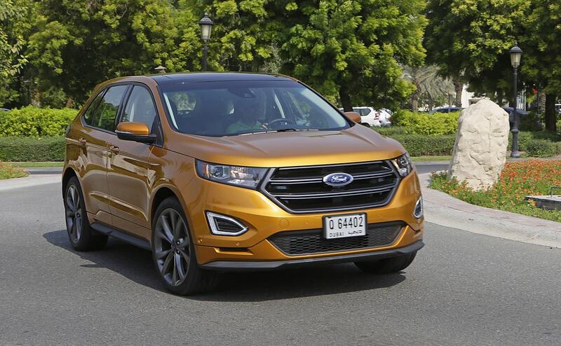 The Sport variant of the new Ford Edge. Jeffrey E Biteng / The National
