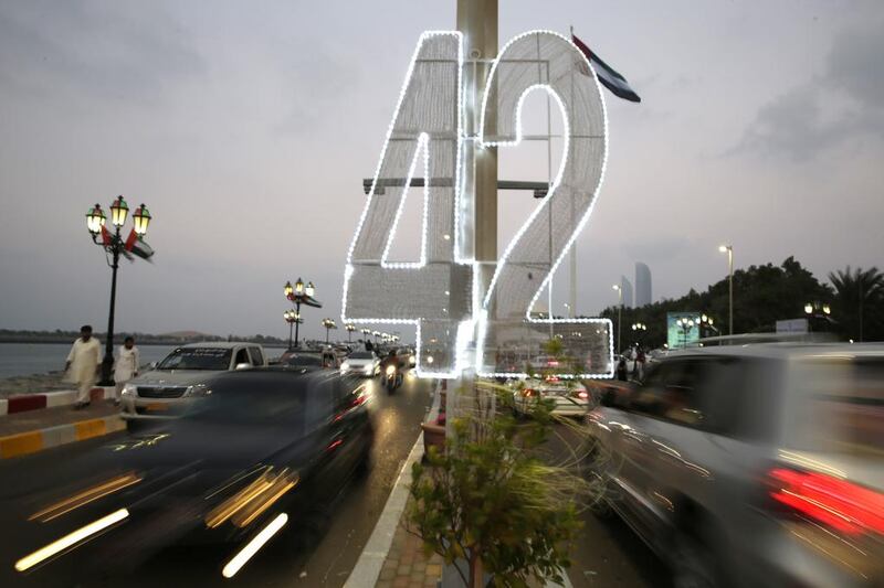 No one could be in any doubt as to what the figure ‘42’ signified. Silvia Razgova / The National