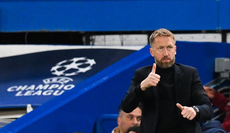 Chelsea manager Graham Potter. AFP