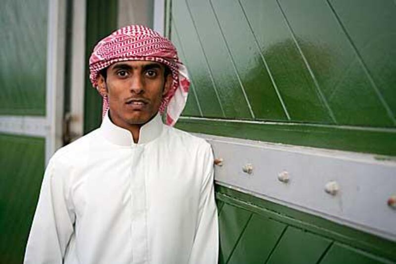 Saeed al Mazrooei is a man on a mission.