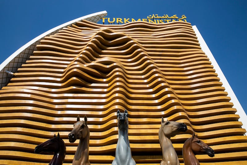 Turkmenistan's pavilion. Photo: Expo 2020 Dubai