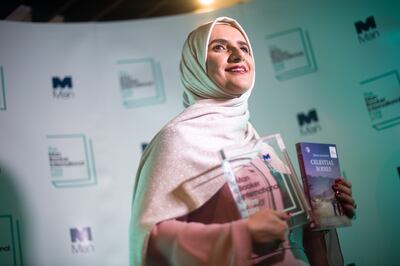 Omani author Jokha Alharthi will have her 2019 Man Booker International Prize novel Celestial Bodies published in Korean next year. Getty Images