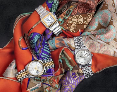 The Luxury Closet sells second-hand fashion items and timepieces