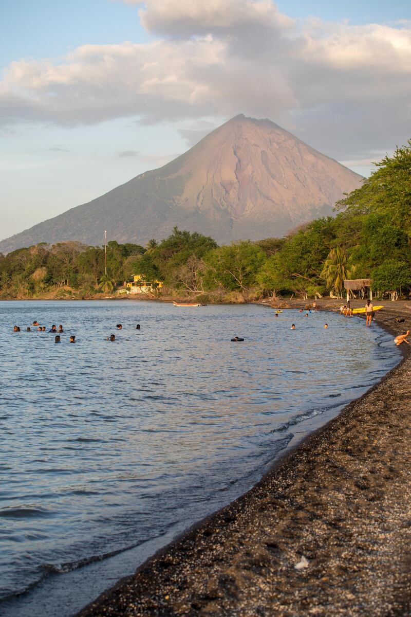 <p>Swimming in Omtepe, Nicaragua. Jamie Lafferty</p>
