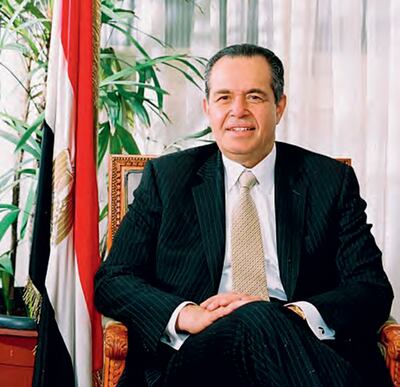 The official photo taken of Mansour as Minister of Transport for Egypt (December 2005 to October 2009). Photo: The Mansour Family