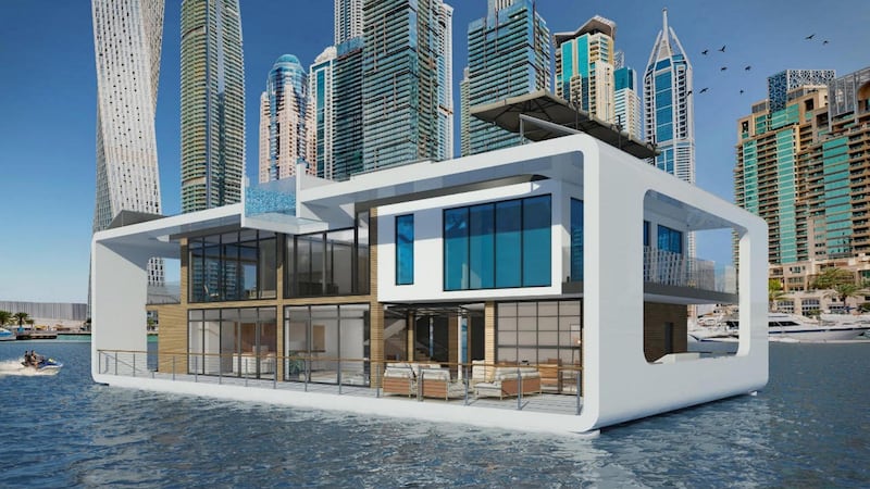 Neptune, one of the floating and moving houses, recently sold for Dh20 million