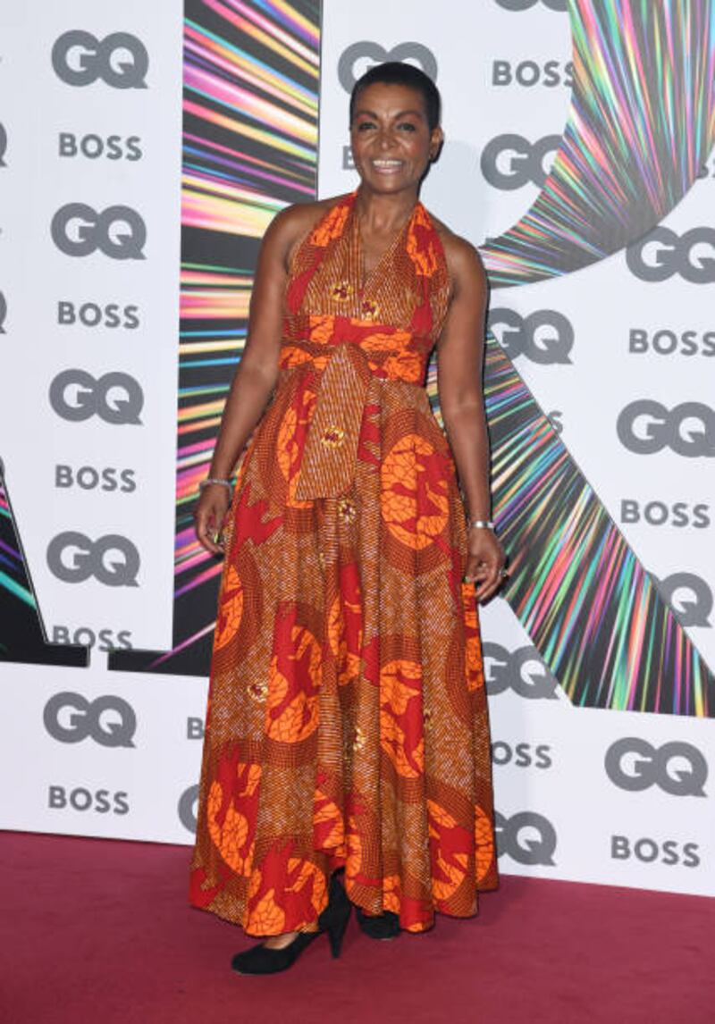 Adjoa Andoh attends the GQ Men of the Year Awards at the Tate Modern on September 1, 2021 in London, England. Getty Images