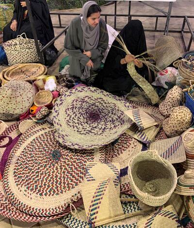 The Saudi Arabia Abwab pavilion at Dubai Design Week 2019 looked to palm-frond weaving, a craft native to the kingdom’s Eastern Provinces