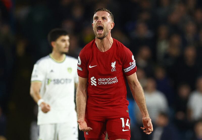 Jordan Henderson – 7. Slow to get going but benefitted when spaces began to open. Worked hard to win the midfield battle and keep Liverpool on the front foot.  Reuters