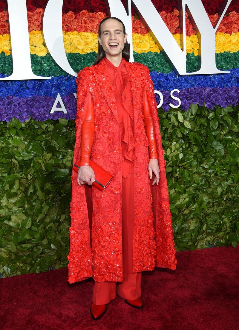 Jordan Roth arrives at the 73rd annual Tony Awards at Radio City Music Hall on June 9, 2019. AP