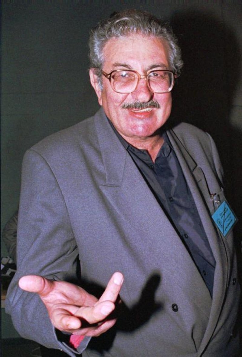 Mahommad Oudeh, the former Palestine Liberation Organization and Black September leader. Adel Hana / AP