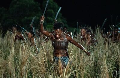 Viola Davis in The Woman King. Sony Pictures via AP