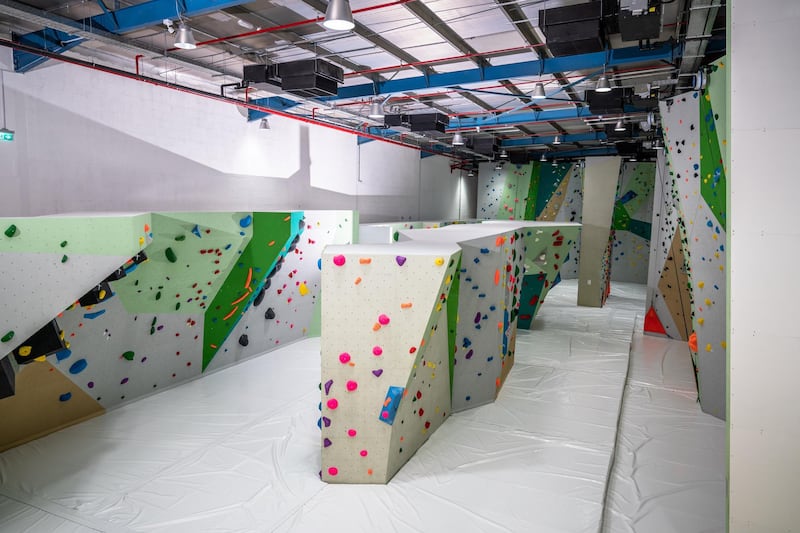 The new facility will feature bouldering and climbing areas over 9,687 square feet.