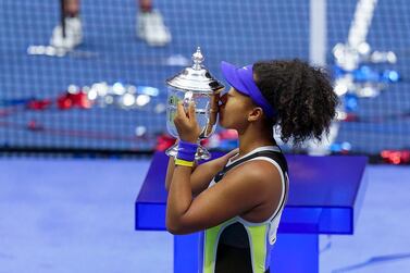 Naomi Osaka's US Open win is her third Grand Slam title. AP
