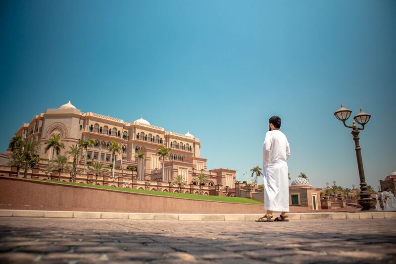 Emirates Palace, one of the emirate's most famous hotels. Photo:  Artur Aldyrkhanov / Unsplash