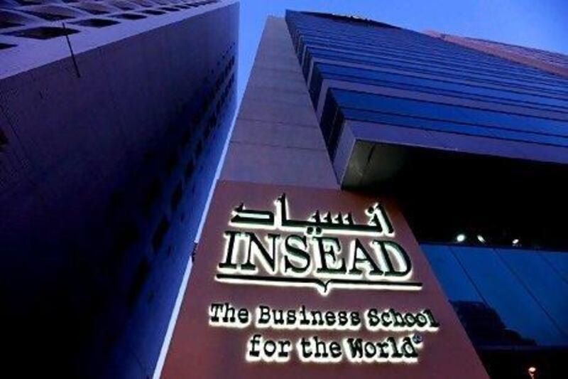 Insead had set it sights on Abu Dhabi a few years ago. The National