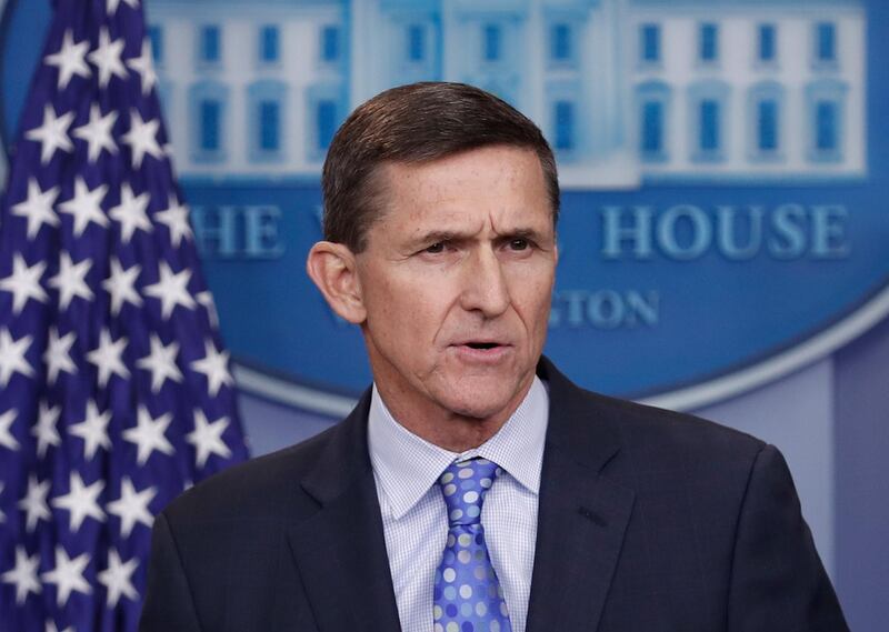 National Security Adviser Michael Flynn. AP Photo