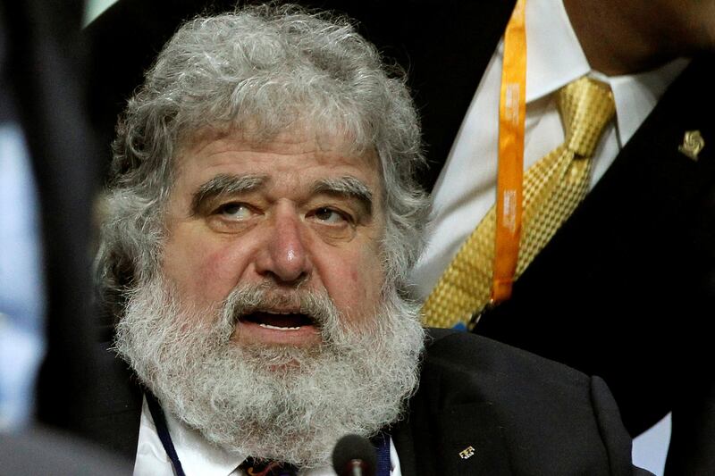 FILE PHOTO - FIFA executive member Chuck Blazer attends the 61st FIFA congress at the Hallenstadion in Zurich June 1, 2011. REUTERS/Arnd Wiegmann/File Picture