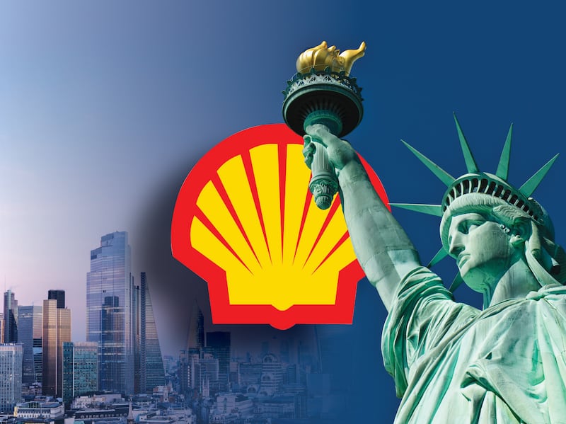 If the oil giant Shell marched out of London, how many others would follow?