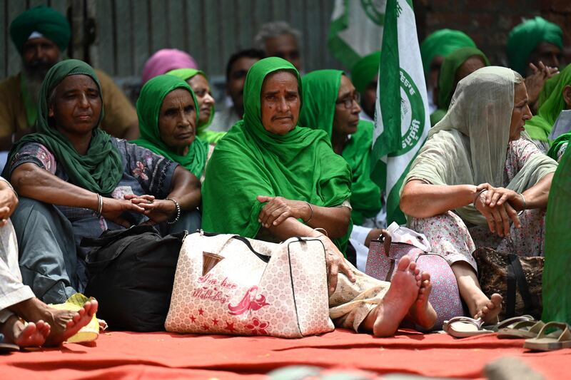 Protestors have called on the government to reduce their role in agriculture. 