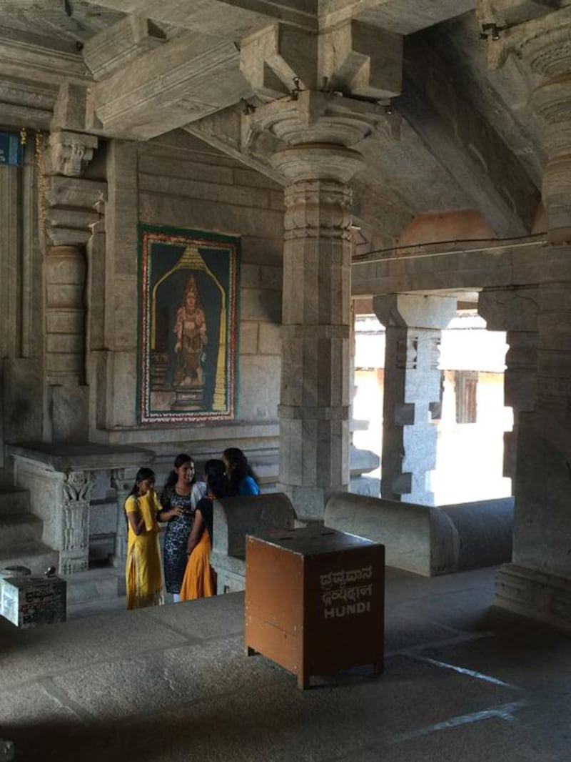 A Jain temple in the town of Moodabidri in India. Photo by Christine Iyer