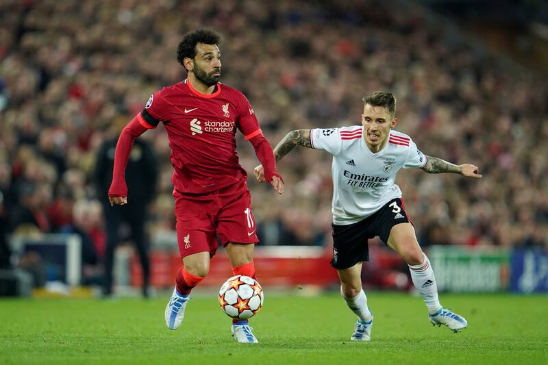 SUBS: Mohamed Salah (Jota 57') - 6. He was not quite at his best but curled a shot just wide. AP