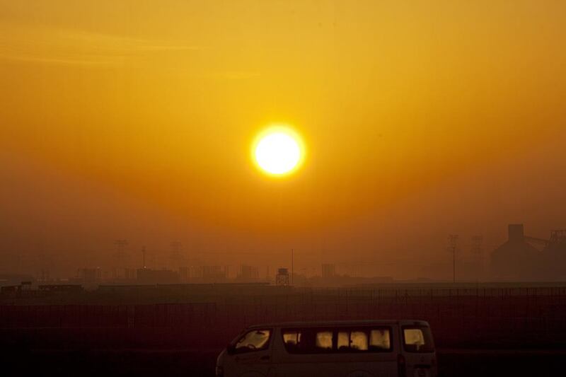 UAE temperatures are inching closer to 50°C. Jeff Topping / The National