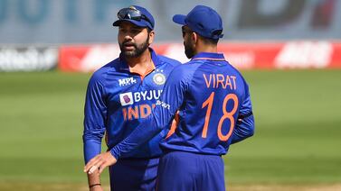 Rohit Sharma and Virat Kohli are likely to form the core of the Indian team for the T20 World Cup. AFP