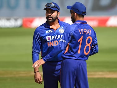 Rohit Sharma and Virat Kohli are likely to form the core of the Indian team for the T20 World Cup. AFP
