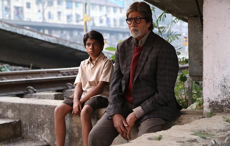Amitabh Bachchan in Bhoothnath Returns, the sequel to 2008's hit horror-comedy Bhoothnath. 

Courtesy B.R. Films