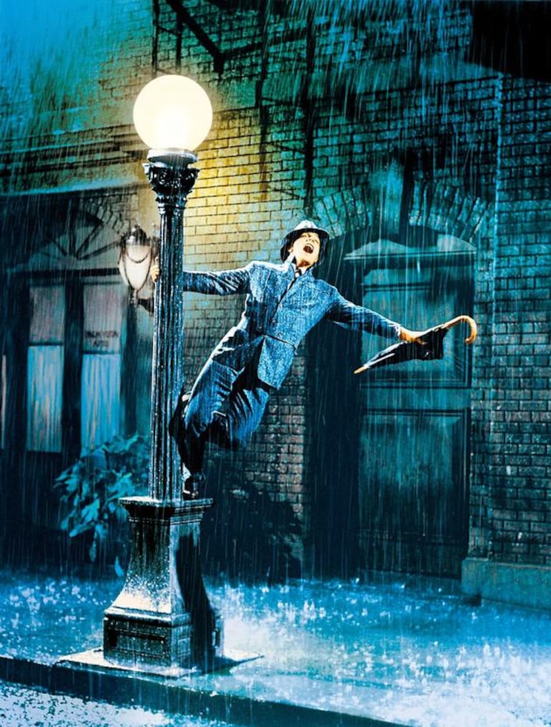 The grey wool suit Gene Kelly wore in Singin' in the Rain was up for auction. Courtesy Heritage Auctions
