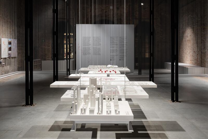 Dr Khaled Alawadi’s UAE National Pavilion at the Venice Architecture Biennale. Courtesy National Pavilion UAE