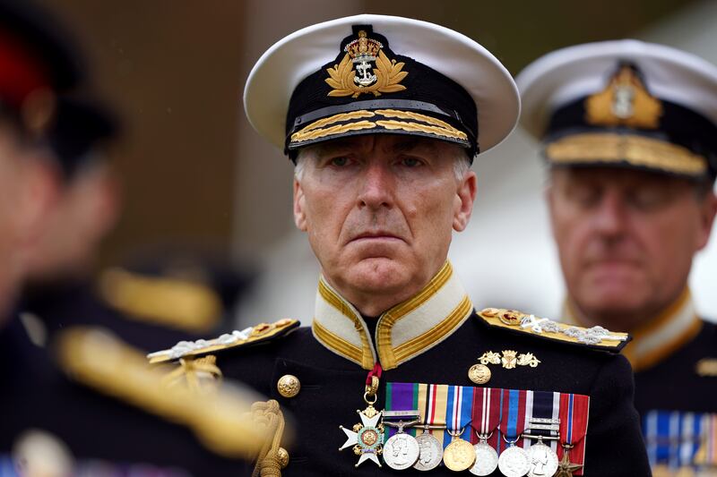 Admiral Sir Tony Radakin. Getty