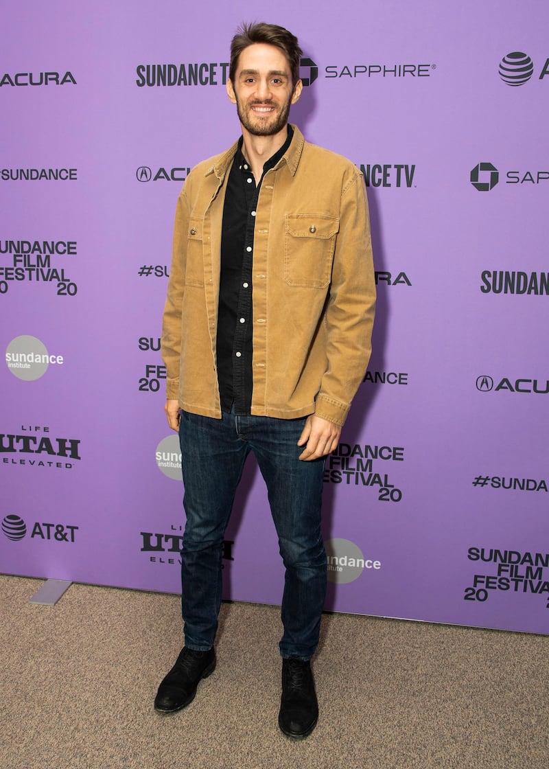 Actor Ben Chase attends the premiere of 'The Last Thing He Wanted' at the 2020 Sundance Film Festival. AP