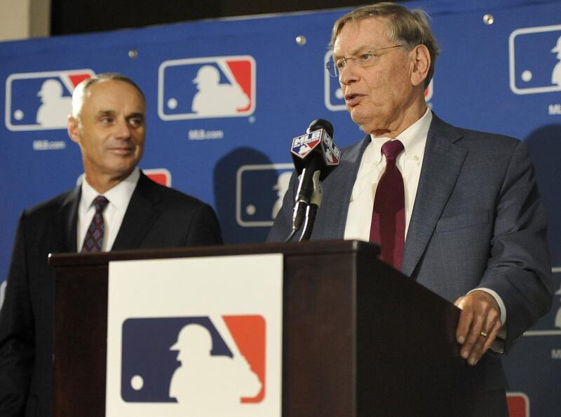 Rob Manfred will have plenty of issues to address when he takes over in January for out-going MLB commissioner Bud Selig. Steve Ruark / AP Photo