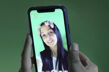 Snapchat launched its first lens feature in 2015, with both Facebook and Google following suit. Ravindranath Kantharaju / The National