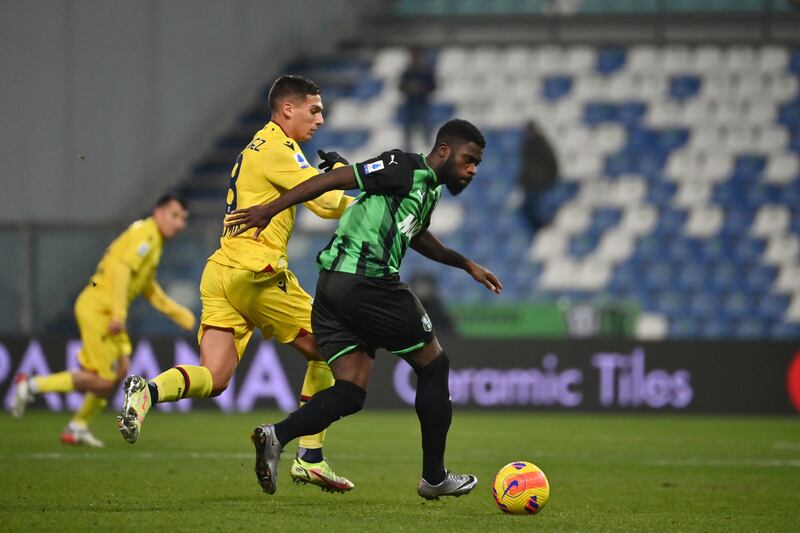 Jeremie Boga - Sassuolo to Atalanta (£18.5 million). AP