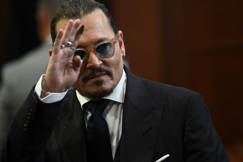 Depp is suing former wife Heard for libel. AFP