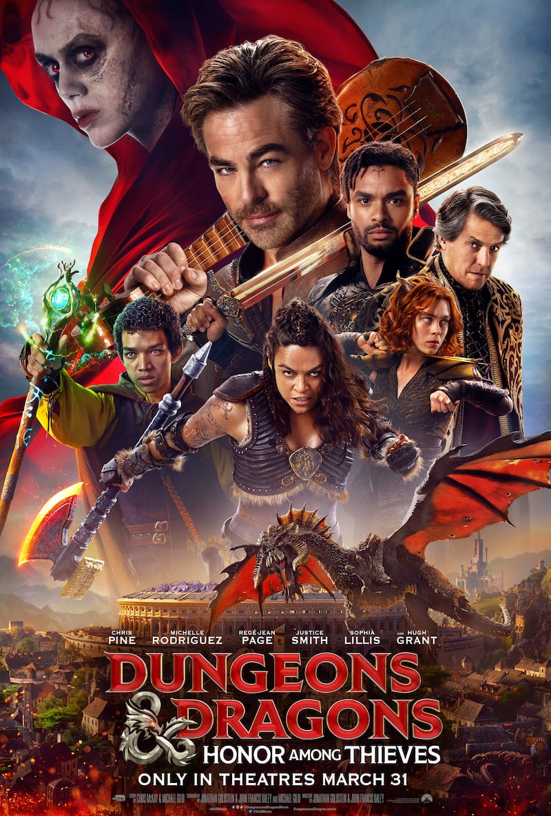 Dungeons & Dragons: Honor Among Thieves. Photo: Paramount Pictures