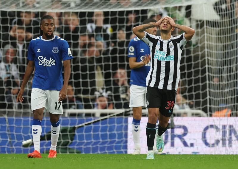 Bruno Guimaraes 8: Teed-up Almiron’s goal with simple pass into teammate’s path then should have put Newcastle two-up minutes later but pulled shot wide. Closer later in half with side-footed finish flashing just past post. Ran centre of park. Reuters