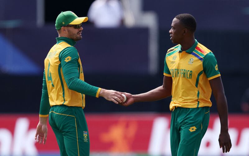 Aiden Markram and Kagiso Rabada have experience of World Cup finals having led South Africa to victory in the U19 tournament in 2014. Getty Images