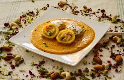 Royal apricot extravaganza is a dish of paneer and apricot. Courtesy Vandana Jain
