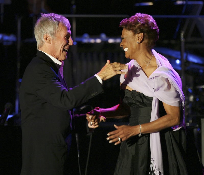 Bacharach and singer Dionne Warwick in 2006. Getty / AFP