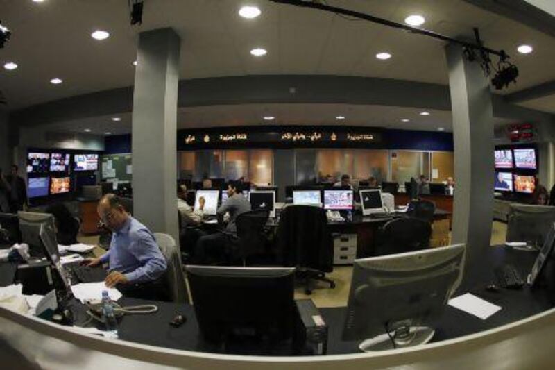 The Qatar-based Al Jazeera is advertising more than 100 job openings in the US. REUTERS / Fadi Al-Assaad